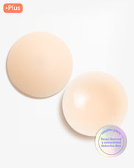 PLUS-Bare it All Nipple Covers - Cubre Pezones Circulares de Silicona Reutilizables