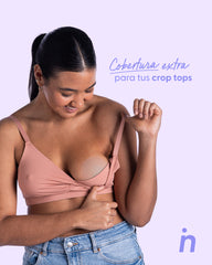 PLUS-Bare it All Nipple Covers - Cubre Pezones Circulares de Silicona Reutilizables