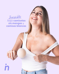 PLUS-Bare it All Nipple Covers - Cubre Pezones Circulares de Silicona Reutilizables