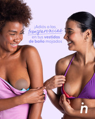 PLUS-Bare it All Nipple Covers - Cubre Pezones Circulares de Silicona Reutilizables