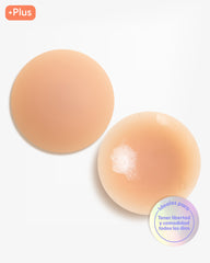 PLUS-Bare it All Nipple Covers - Cubre Pezones Circulares de Silicona Reutilizables