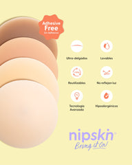 Cubre pezones  Sin Adhesivo de silicona más Estuche, Bring It On | Nipskin®