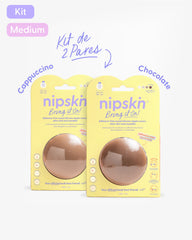 Kit x2 Cubre pezones  Sin Adhesivo Reutilizables, Bring It On | Nipskin®