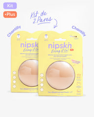 Kit x2 Cubre pezones  Sin Adhesivo Reutilizables, Bring It On | Nipskin®