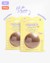 Kit x2 Cubre pezones  Sin Adhesivo Reutilizables, Bring It On | Nipskin®