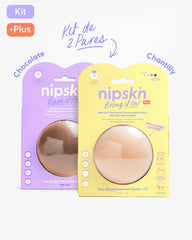 Kit Cubre pezones  Sin Adhesivo + Cubre pezones  Con Adhesivo | Nipskin®