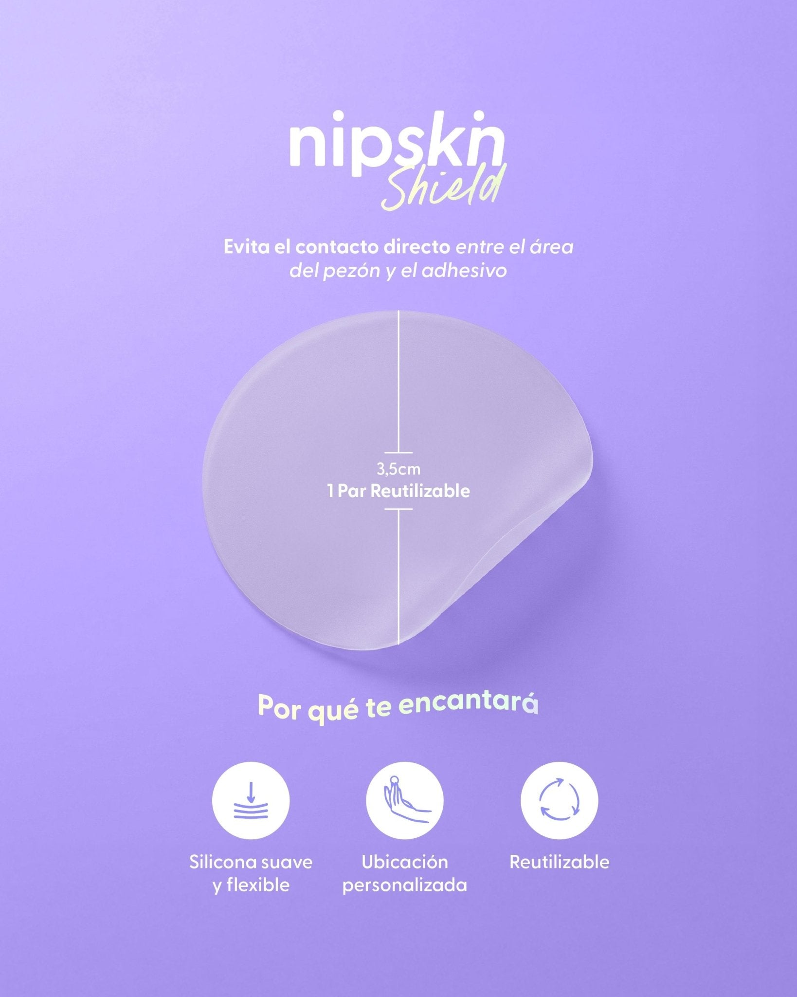 Aisladores de Adhesivo para pezones - Nipskin® - Nipskin CR