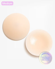 Bare it All Nipple Covers M - Cubre Pezones Circulares de Silicona Reutilizables Medium - Nipskin