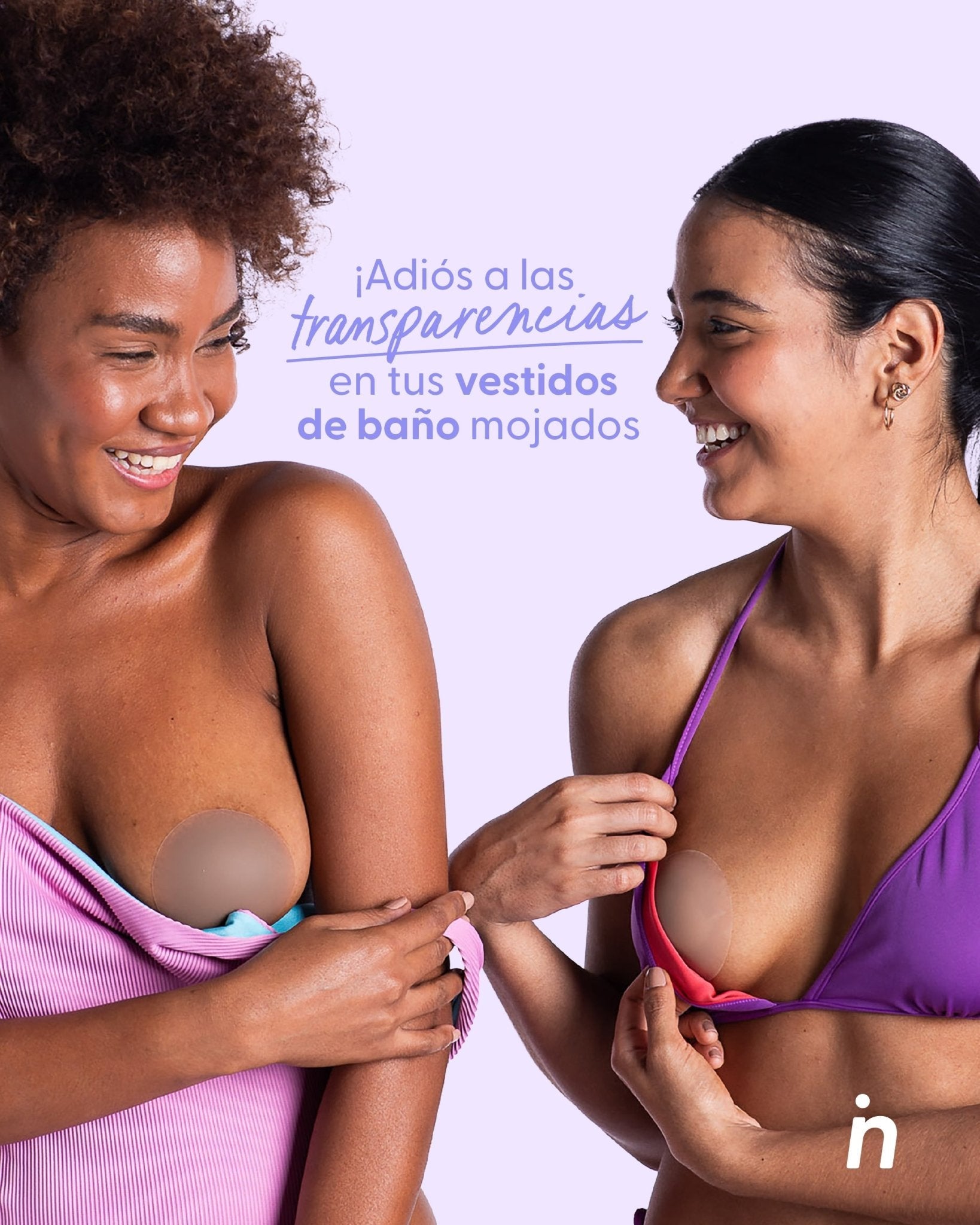 Bare it All Nipple Covers M - Cubre Pezones Circulares de Silicona Reutilizables Medium - Nipskin