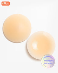 Bare it All Nipple Covers PLUS - Cubre Pezones Circulares de Silicona Reutilizables - Nipskin