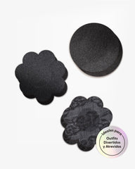 Black surprise me - Stickers para cubrir los pezones de un solo uso - Nipskin CR
