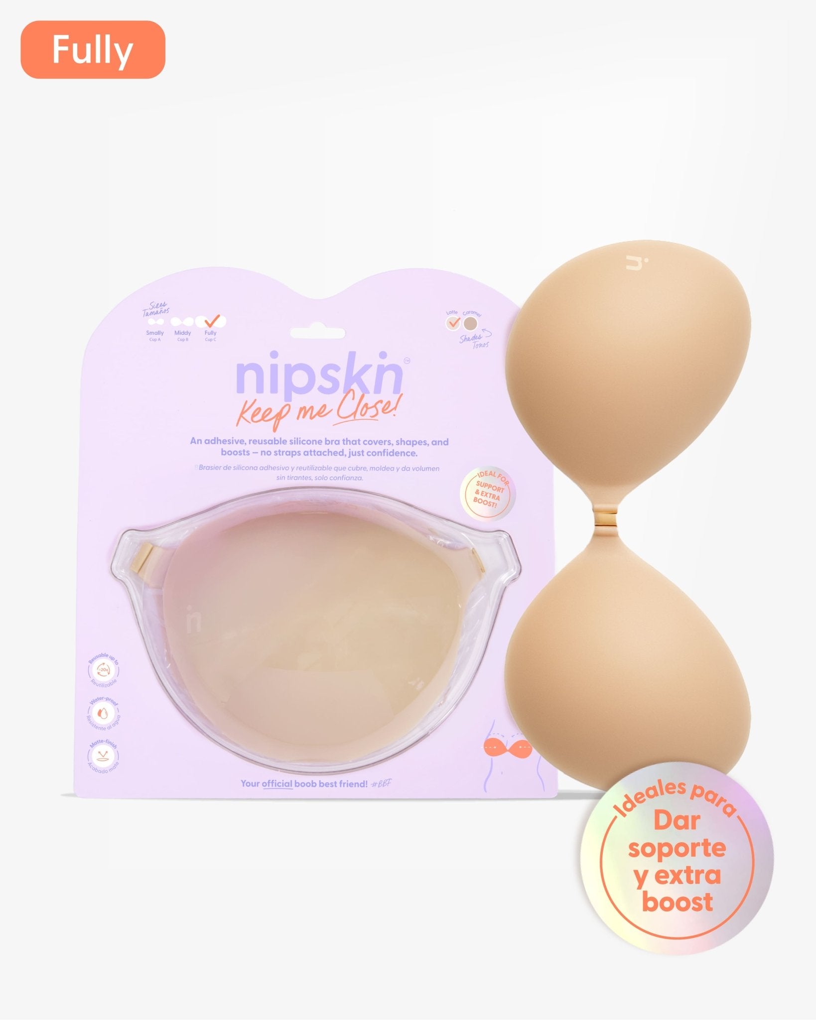 Brasier Invisible Adhesivo de Silicona, Keep Me Close - Nipskin® - Nipskin CR
