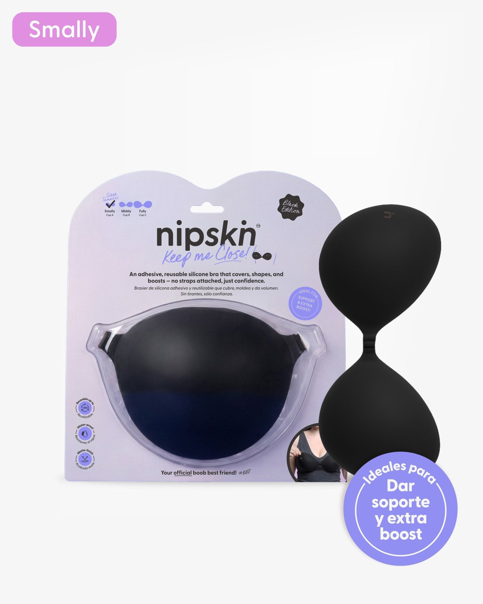 Brasier Invisible Adhesivo de Silicona, Keep Me Close - Nipskin® - Nipskin CR