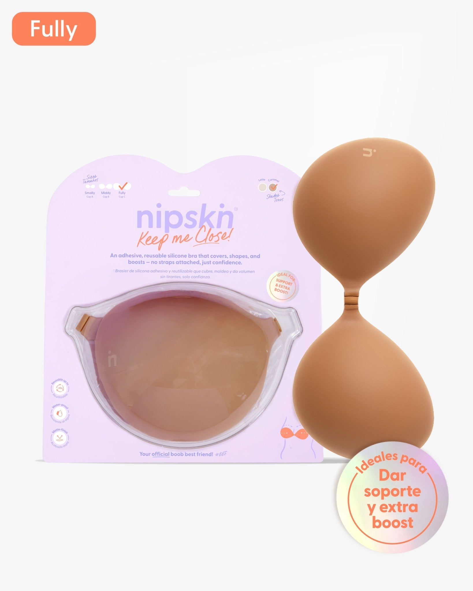 Brasier Invisible Adhesivo de Silicona, Keep Me Close - Nipskin® - Nipskin CR