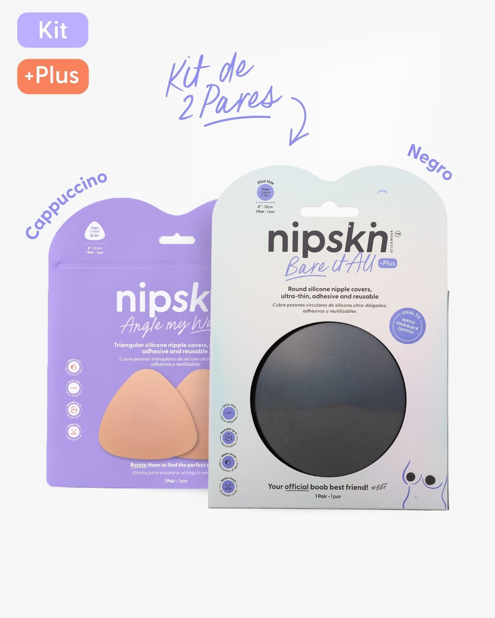 Cubre Pezones Adhesivos x2 - Nipskin® - Nipskin CR