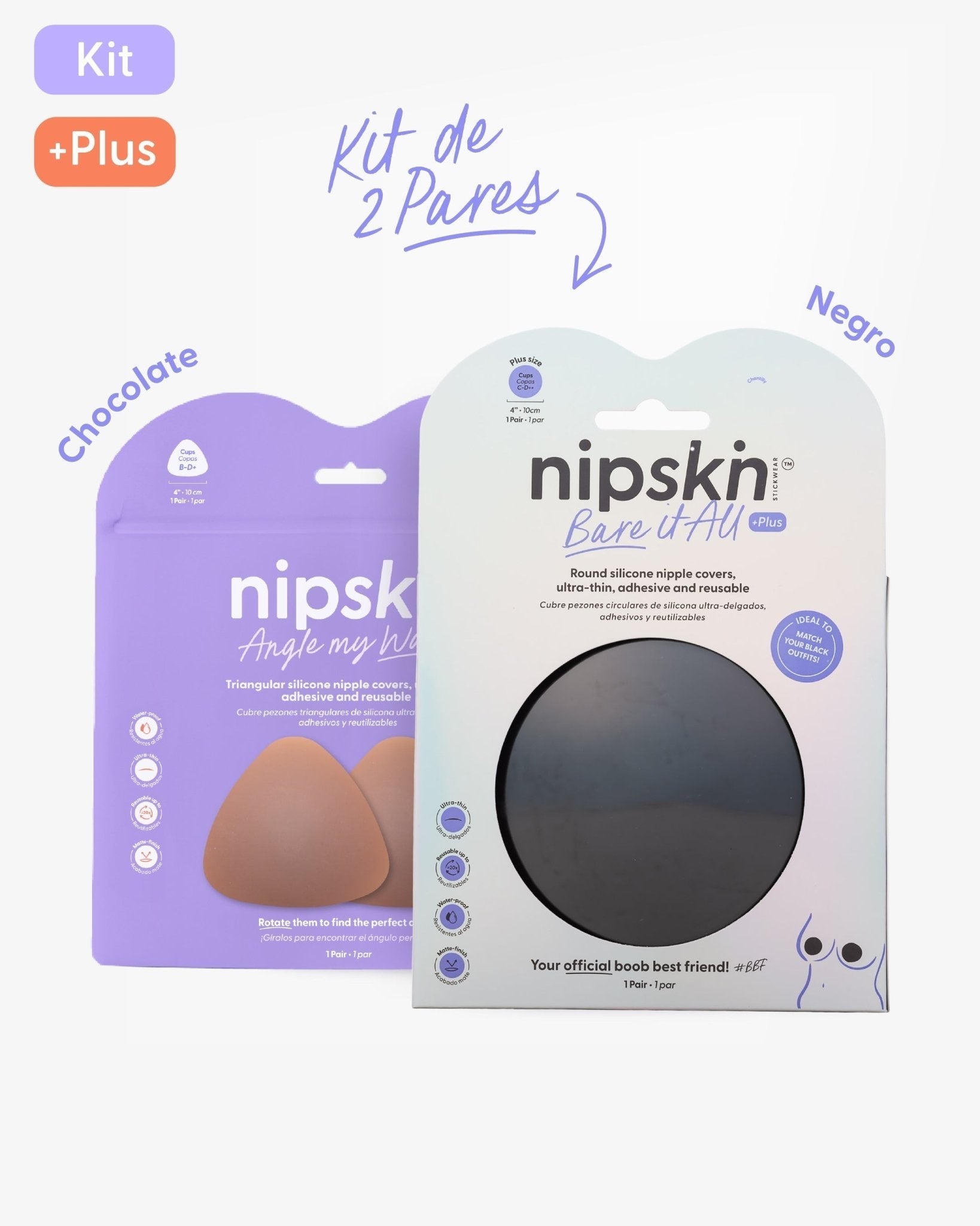 Cubre Pezones Adhesivos x2 - Nipskin® - Nipskin CR