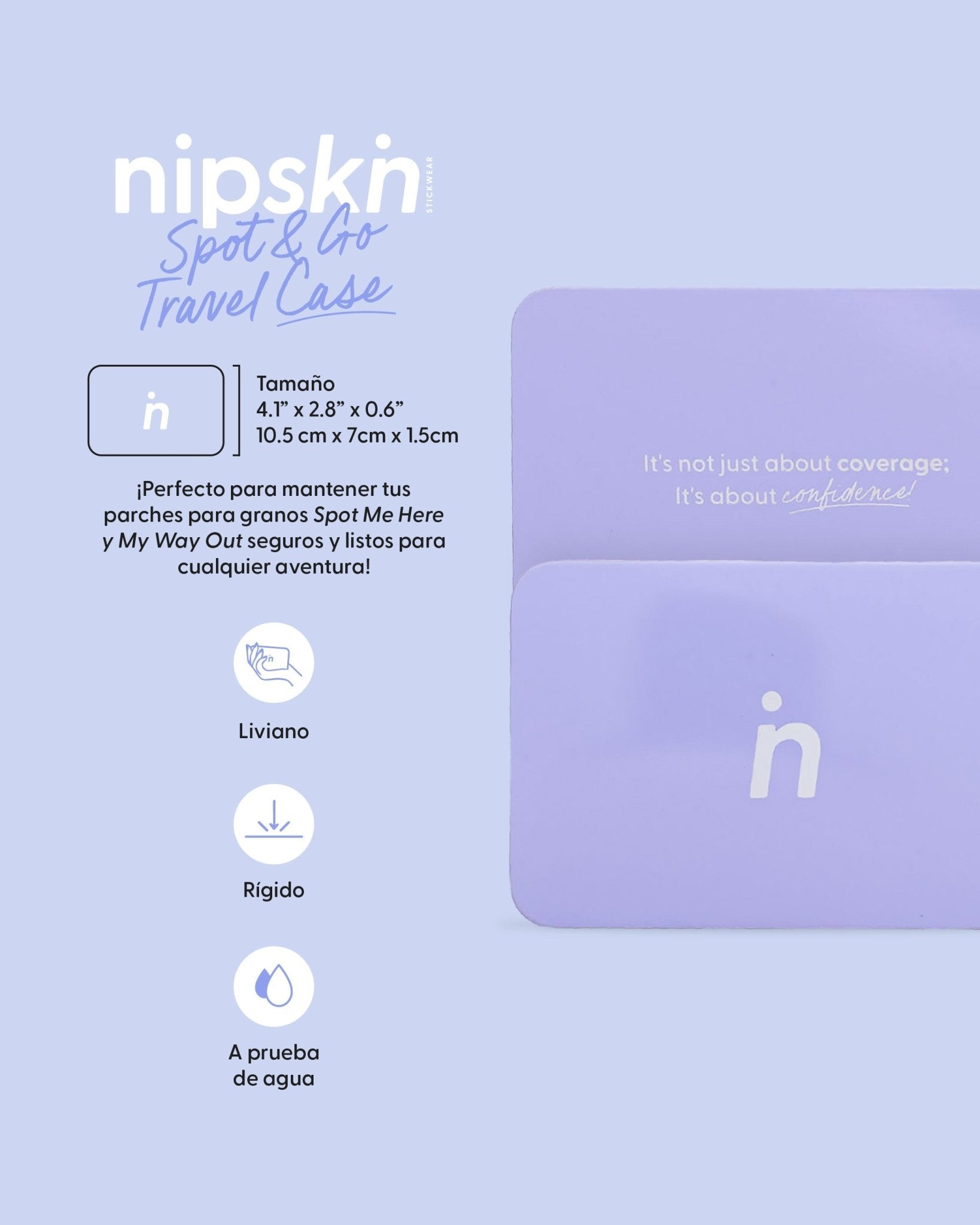 Estuche para Parches de granitos - Case Pimple Patches - Nipskin CR