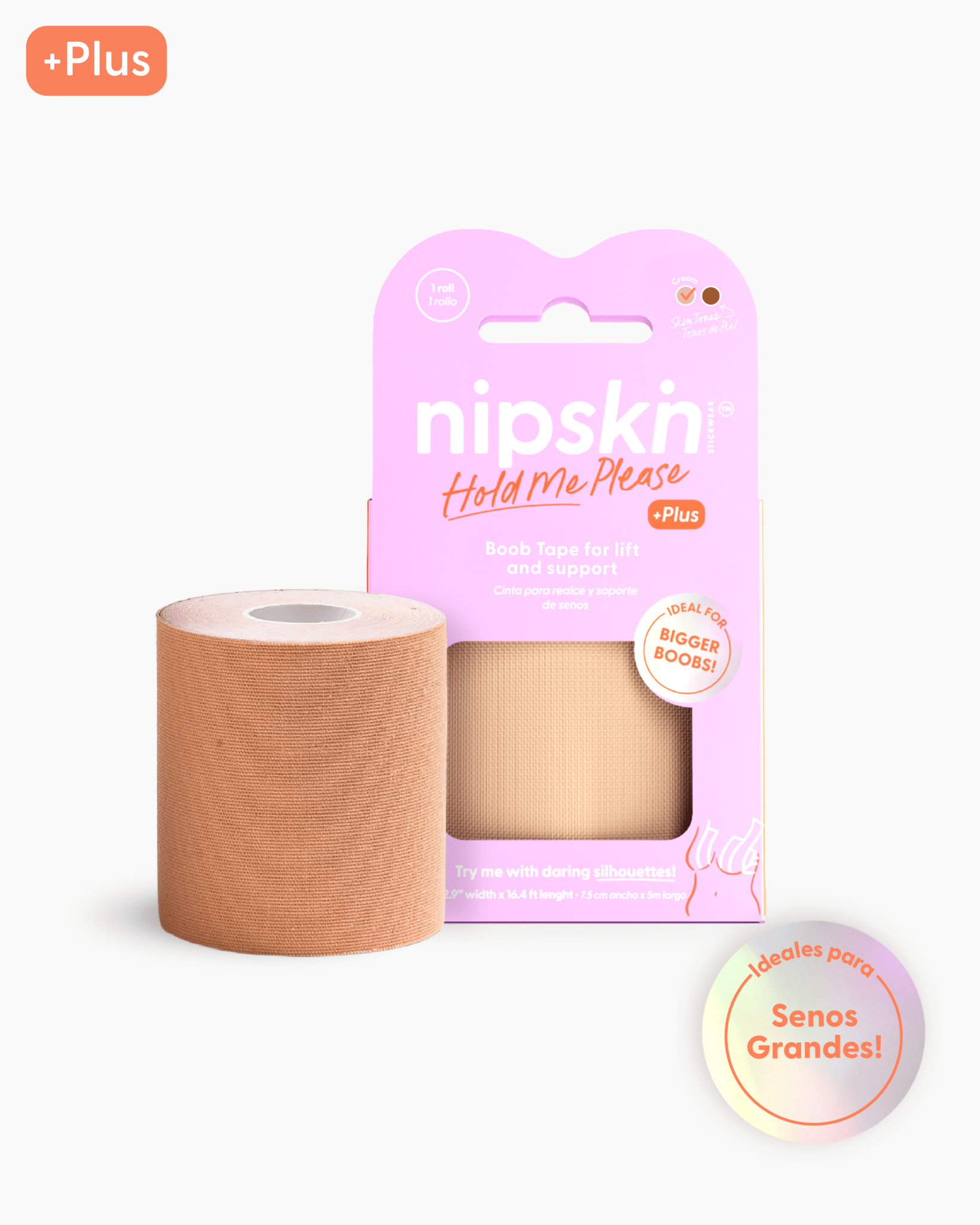 Hold Me Please PLUS - Boob Tape PLUS - Nipskin CR