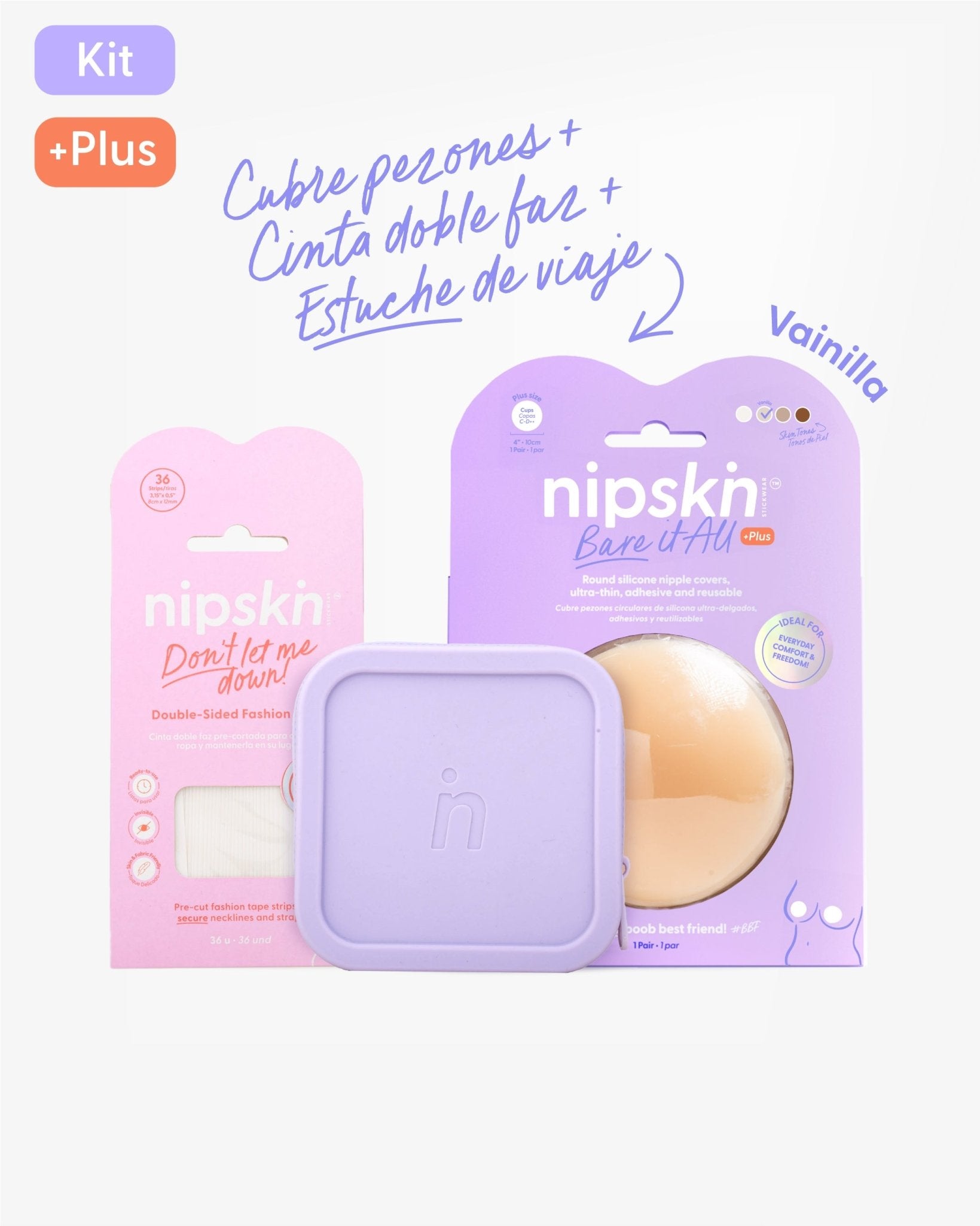 KIT Boob Voyage Essentials - Nipskin CR