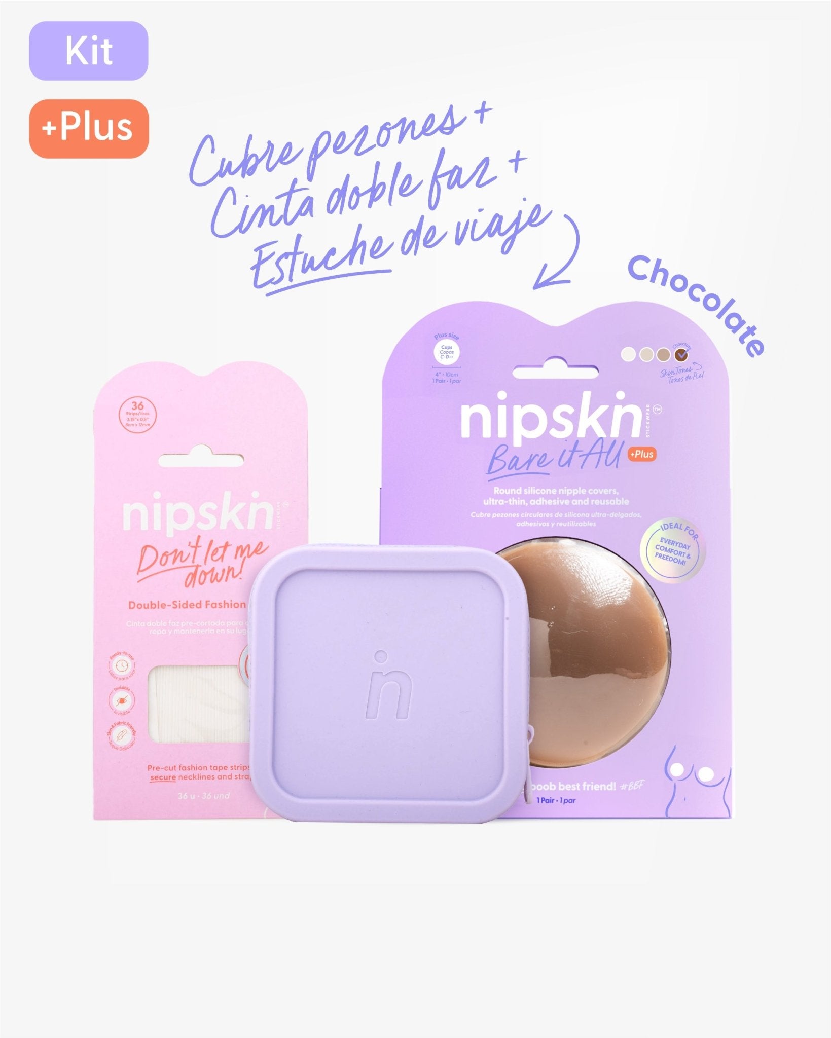KIT Boob Voyage Essentials - Nipskin CR