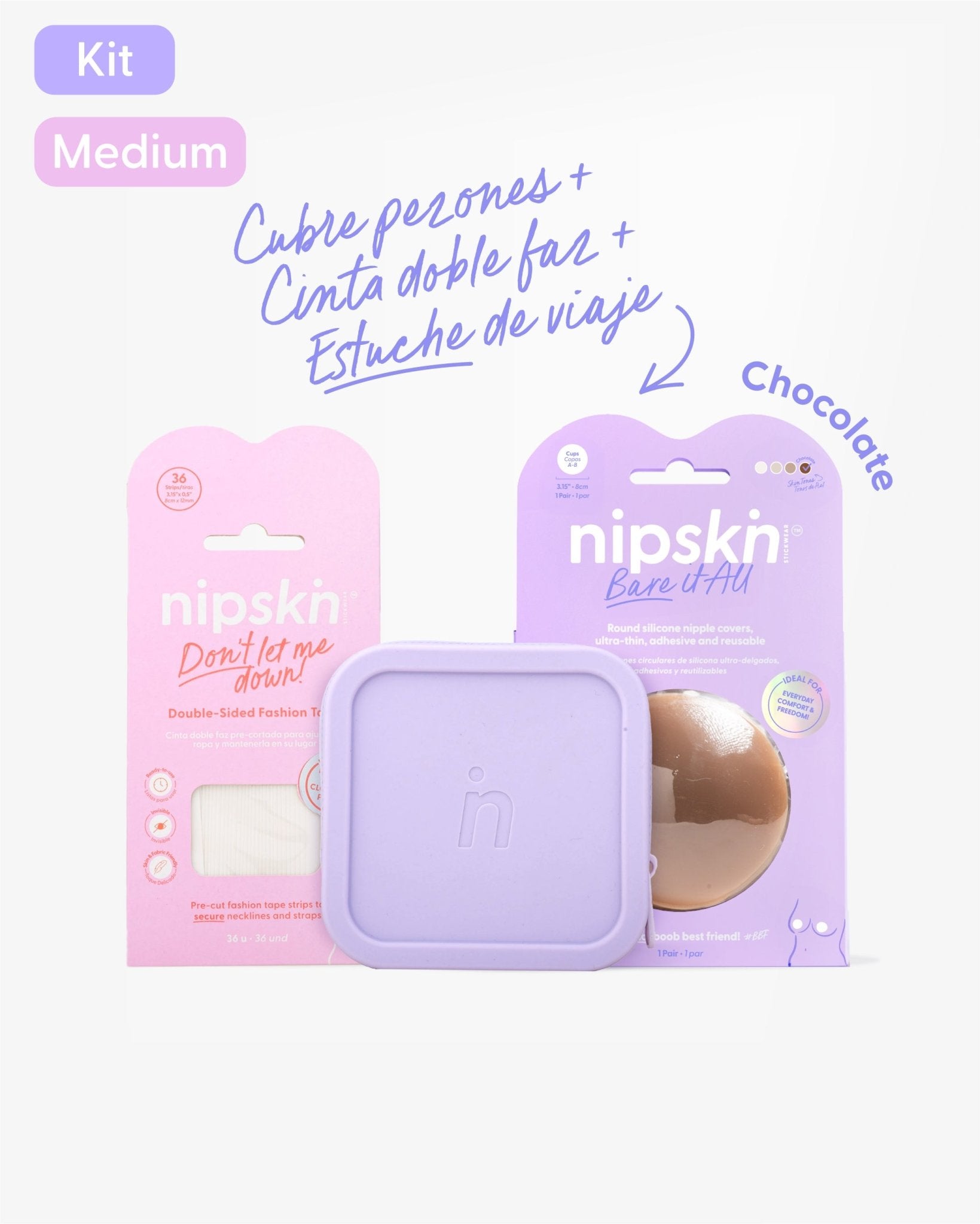 KIT Boob Voyage Essentials - Nipskin CR