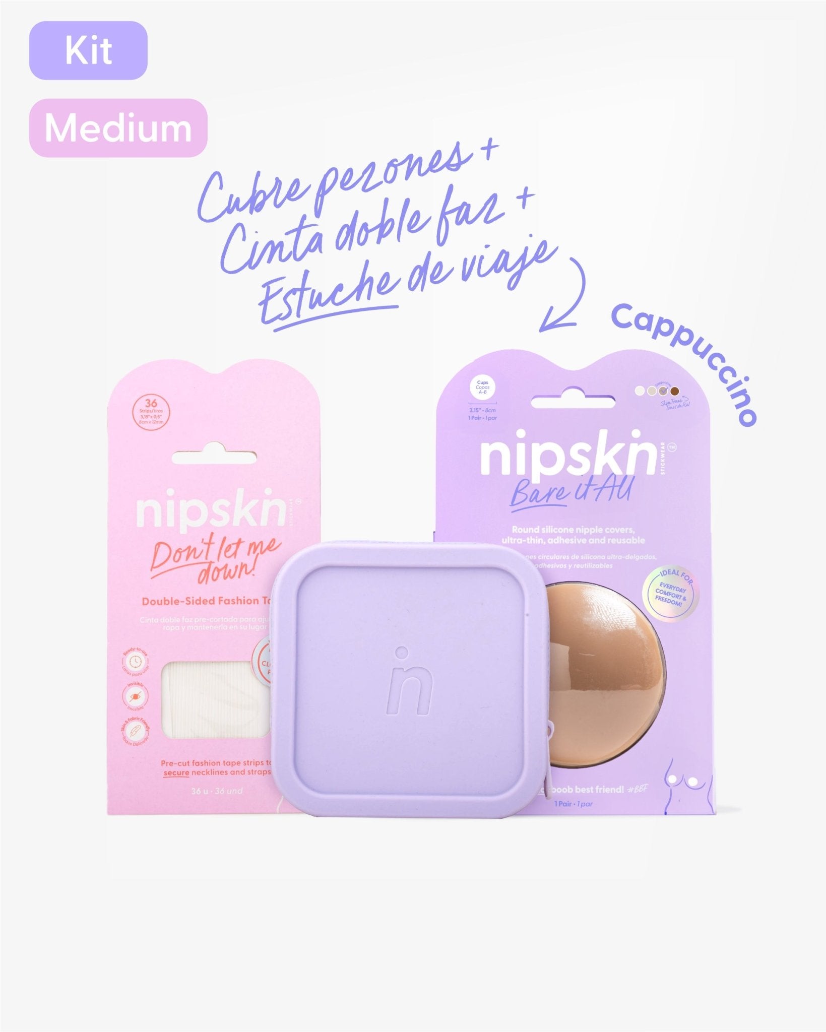 KIT Boob Voyage Essentials - Nipskin CR