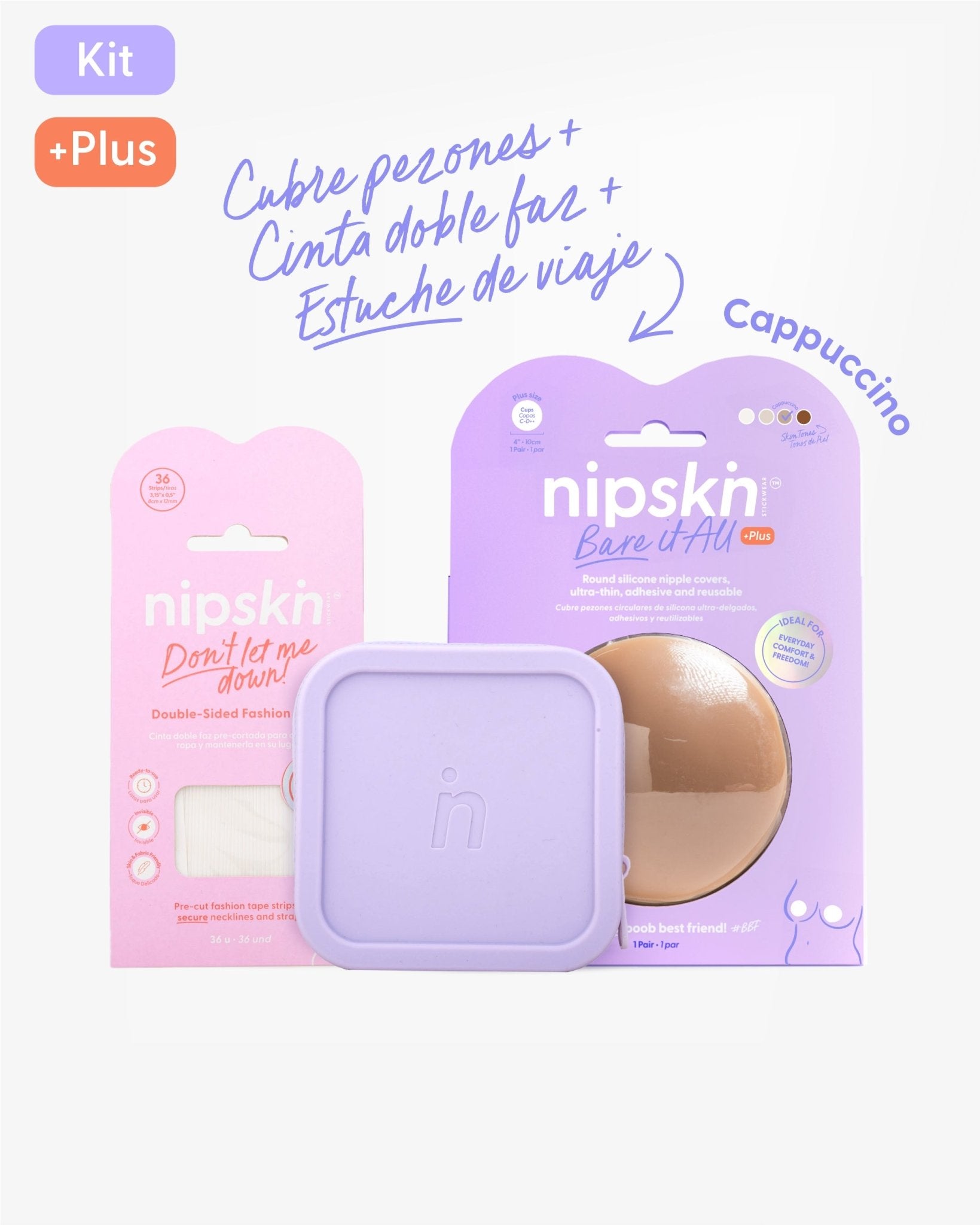 KIT Boob Voyage Essentials - Nipskin CR