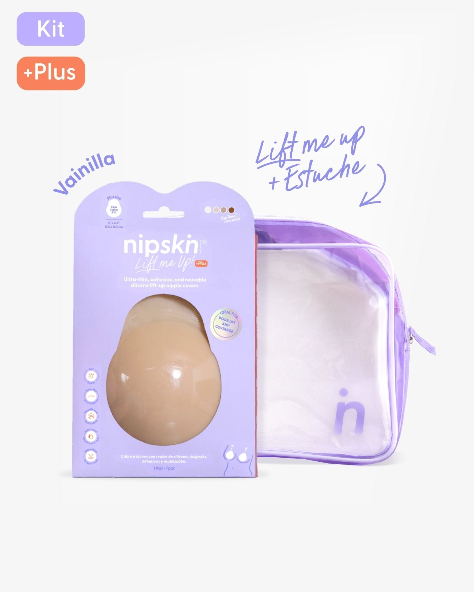 KIT Boobtox Lift - Lift Me Up + Pouch - Nipskin CR