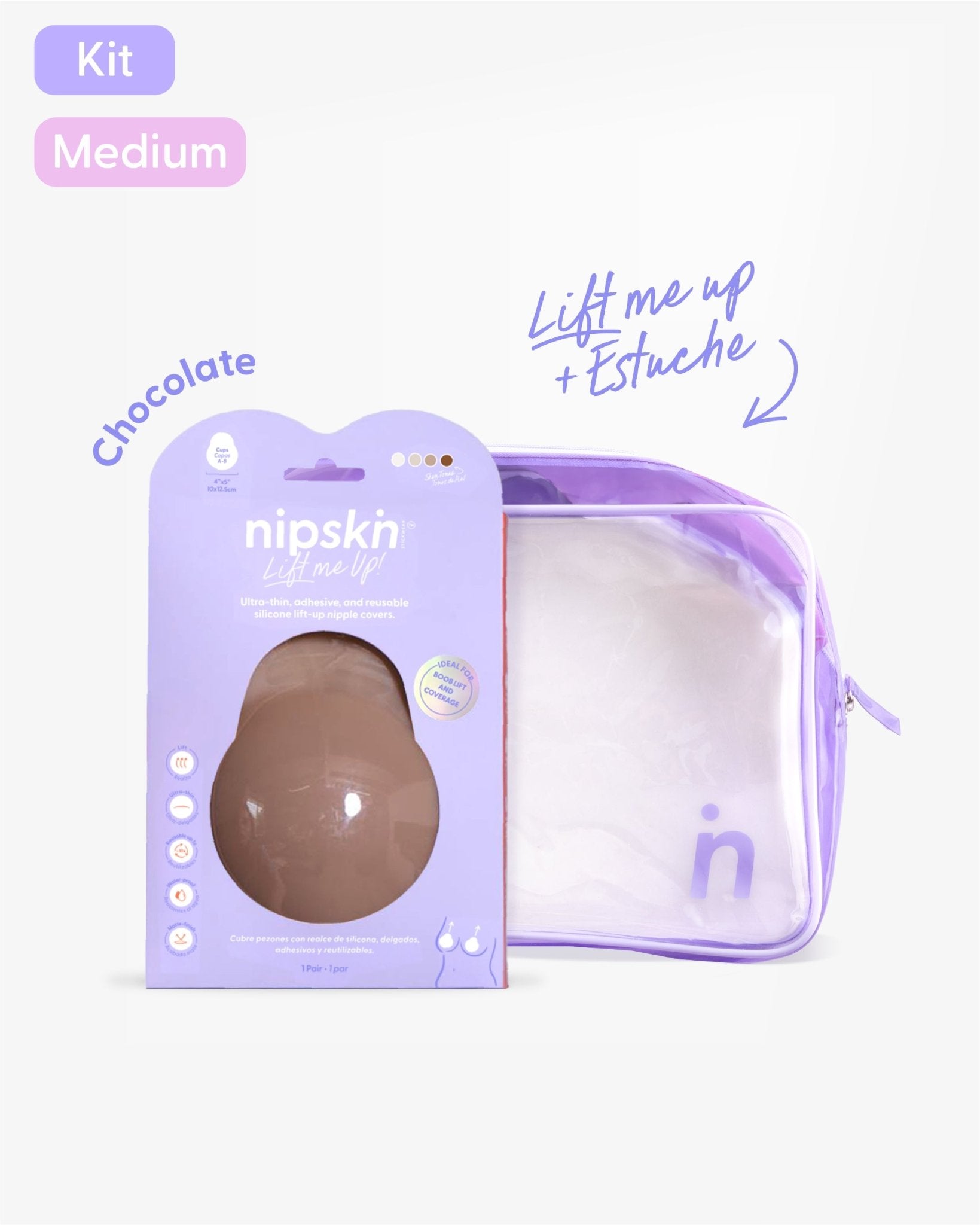 KIT Boobtox Lift - Lift Me Up + Pouch - Nipskin CR