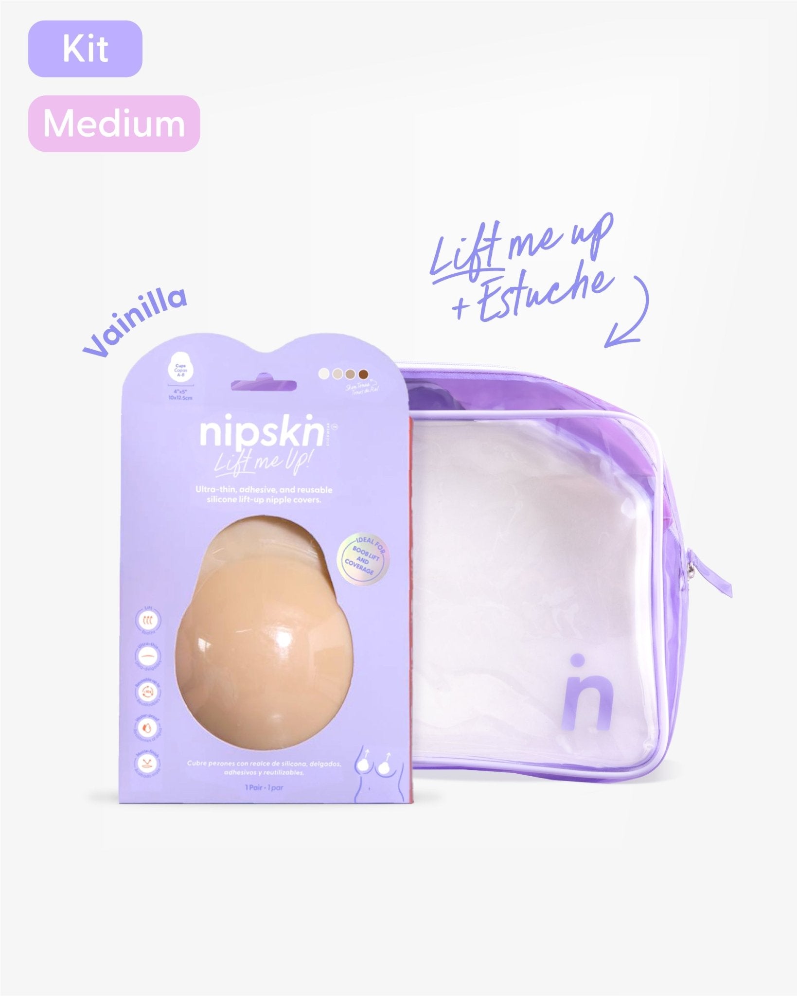 KIT Boobtox Lift - Lift Me Up + Pouch - Nipskin CR