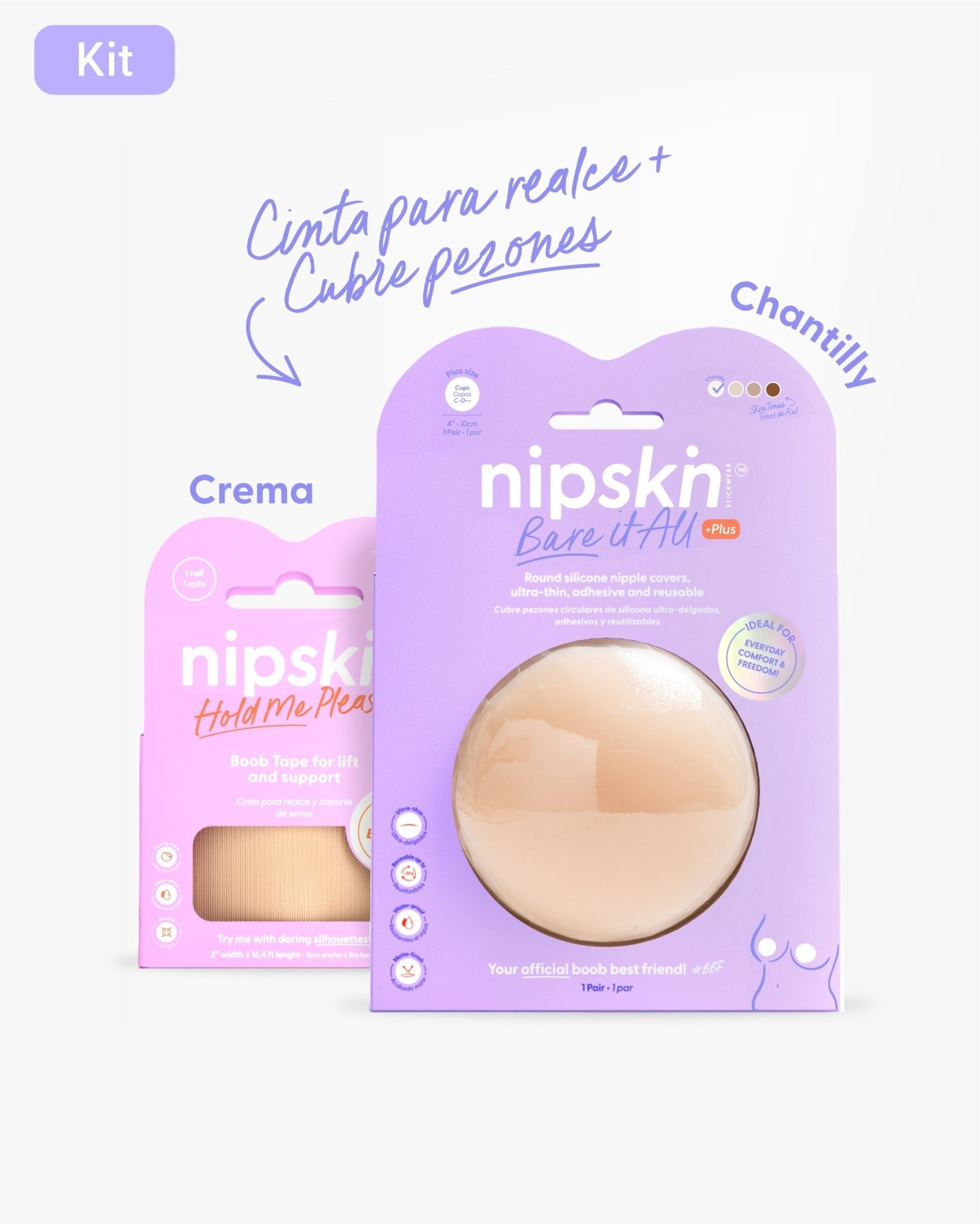 KIT Bra - blem Solved - Nipskin CR