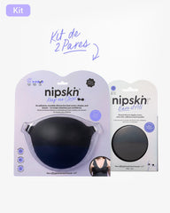 Kit Brasier Adhesivo Negro+ Cubre Pezón de Silicona Negro - Nipskin® - Nipskin CR