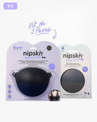 Kit Brasier Adhesivo Negro+ Cubre Pezón de Silicona Negro - Nipskin® - Nipskin CR