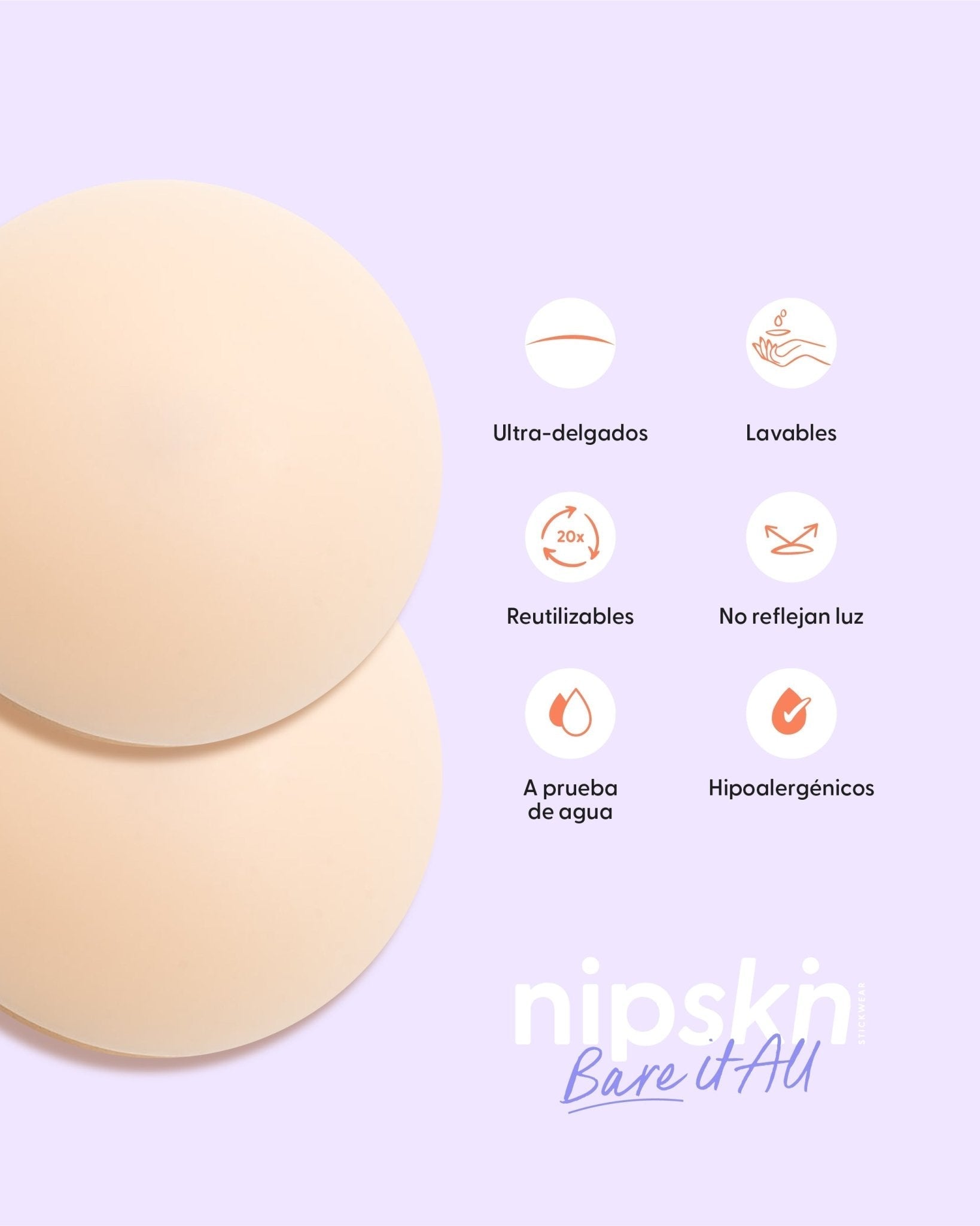 Kit COSTA x Nipskin - Lip Balm o Tónico de Rosas + Bare it All - Nipskin CR