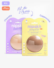 Kit Cubre pezones Sin Adhesivo + Cubre pezones Con Adhesivo | Nipskin® - Nipskin CR
