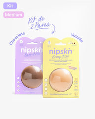 Kit Cubre pezones Sin Adhesivo + Cubre pezones Con Adhesivo | Nipskin® - Nipskin CR