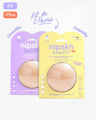 Kit Cubre pezones Sin Adhesivo + Cubre pezones Con Adhesivo | Nipskin® - Nipskin CR