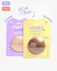 Kit Cubre pezones Sin Adhesivo + Cubre pezones Con Adhesivo | Nipskin® - Nipskin CR