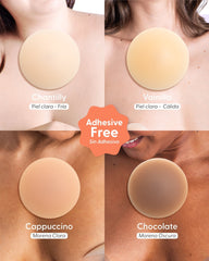 Kit Cubre pezones Sin Adhesivo + Cubre pezones Con Adhesivo | Nipskin® - Nipskin CR