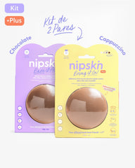Kit Cubre pezones Sin Adhesivo + Cubre pezones Con Adhesivo | Nipskin® - Nipskin CR