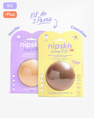 Kit Cubre pezones Sin Adhesivo + Cubre pezones Con Adhesivo | Nipskin® - Nipskin CR