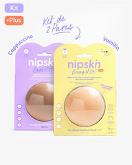 Kit Cubre pezones Sin Adhesivo + Cubre pezones Con Adhesivo | Nipskin® - Nipskin CR