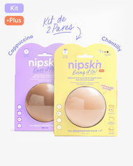 Kit Cubre pezones Sin Adhesivo + Cubre pezones Con Adhesivo | Nipskin® - Nipskin CR