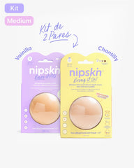 Kit Cubre pezones Sin Adhesivo + Cubre pezones Con Adhesivo | Nipskin® - Nipskin CR