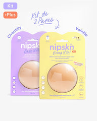 Kit Cubre pezones Sin Adhesivo + Cubre pezones Con Adhesivo | Nipskin® - Nipskin CR