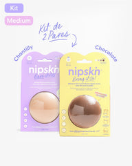 Kit Cubre pezones Sin Adhesivo + Cubre pezones Con Adhesivo | Nipskin® - Nipskin CR