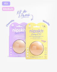 Kit Cubre pezones Sin Adhesivo + Cubre pezones Con Adhesivo | Nipskin® - Nipskin CR