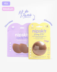 Kit Cubre pezones Sin Adhesivo + Cubre pezones Senos Pequeños | Nipskin® - Nipskin CR