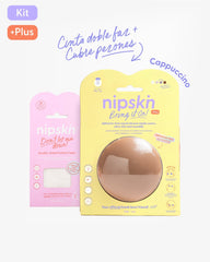 Kit Cubre pezones Sin Adhesivo más Cinta Doble Faz, Bring It On | Nipskin® - Nipskin CR
