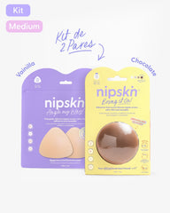 Kit Cubre pezones Sin Adhesivo + Triangular | Nipskin® - Nipskin CR